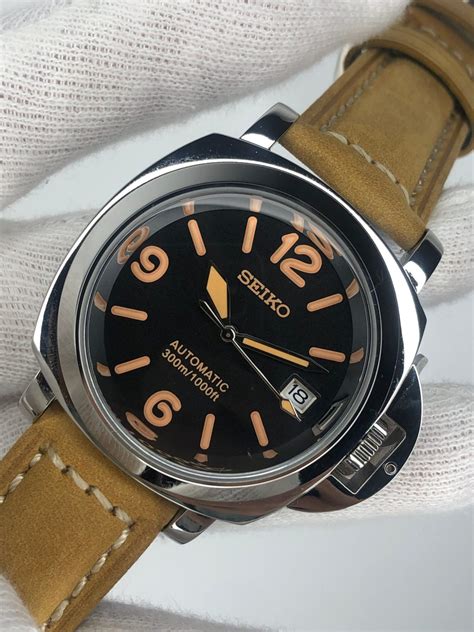 seiko panerai mod luminor.